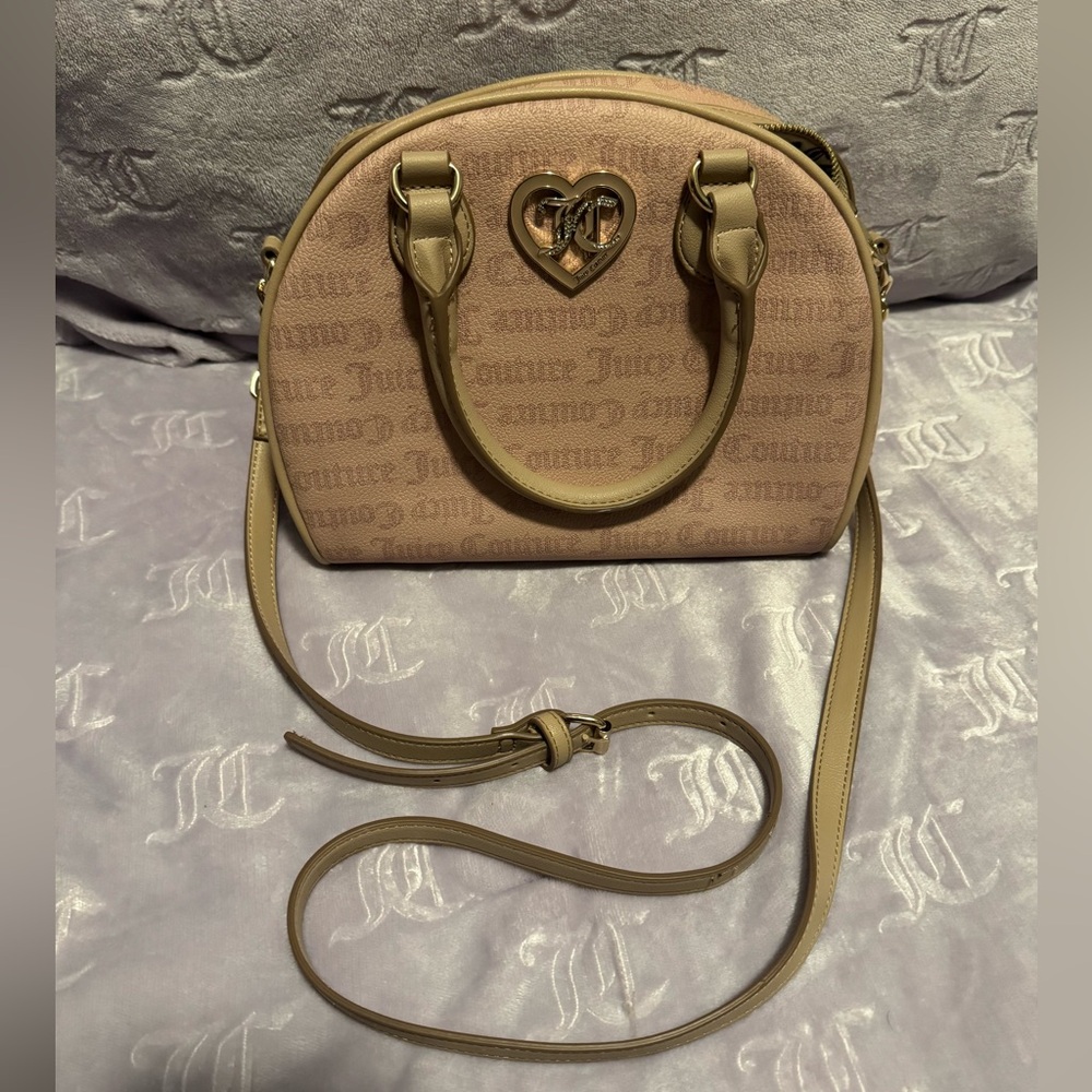 Juicy Couture Gothic Dots Cafe Flawless Dome Satchel
(Used and without tags)